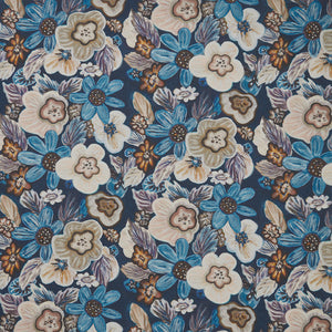 Boogie Oogie Oogie Blue Fabric