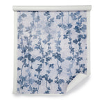 Blackberry Brambles Aegean Blue Wallpaper