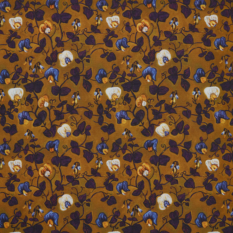 
            
                Load image into Gallery viewer, Sweet Pea Copper Fabric
            
        