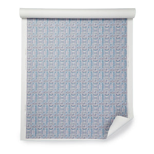 Good Girl Gone Plaid Arctic Blue Wallpaper