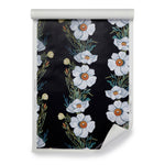 Ojai Matilija Black Wallpaper