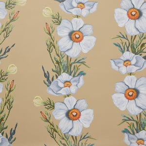 Ojai Matilija Straw Wallpaper