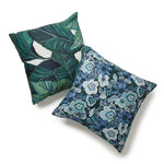 Welcome to the Jungle Green Pillow