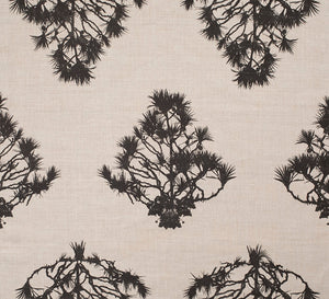 Brazil Tree Black Fabric