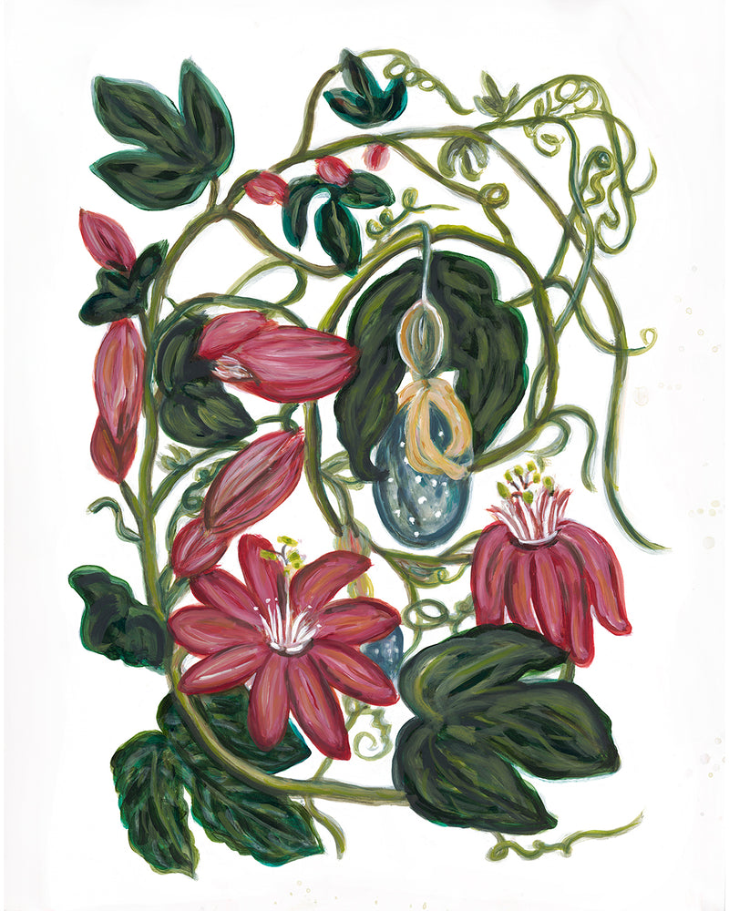 Passion Flower Print