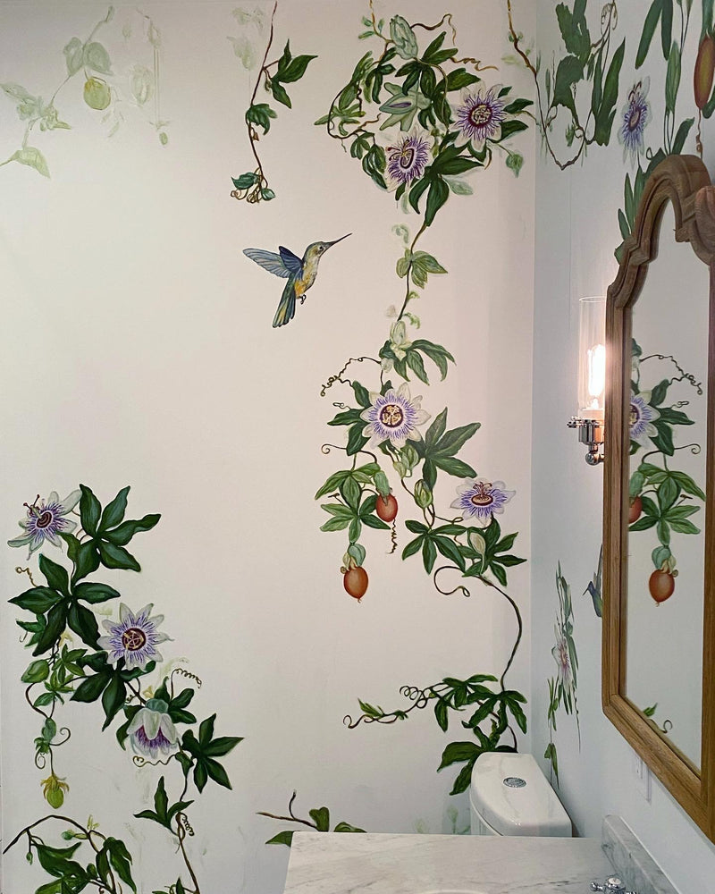 Passion Vine Mural