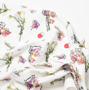 Flower Homicide Fabric