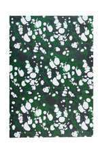 Marmorizatta Green Wrapping Paper