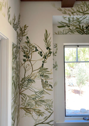 Olive Tree Mural