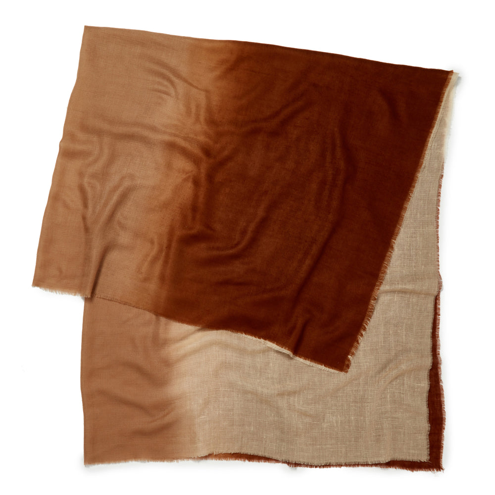 Sienna Ombre Cashmere Scarf