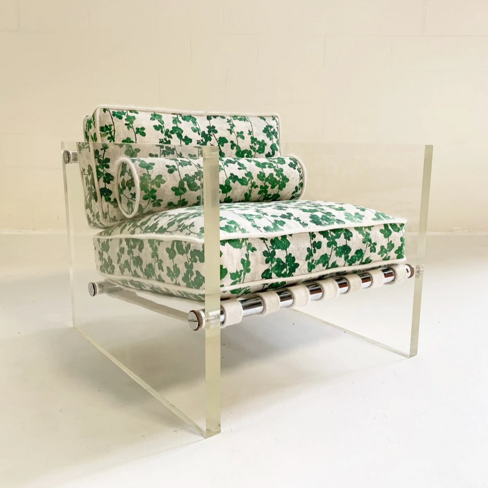 
            
                Load image into Gallery viewer, Brambles Print Lounge Chair
            
        