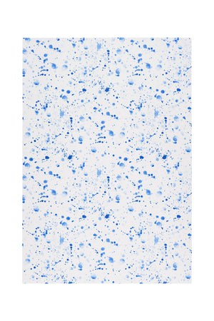 Splatter Blue Wrapping Paper – Stevie Howell