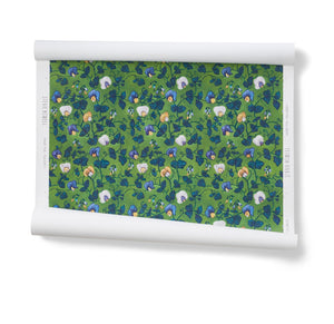 Sweet Pea Green Wallpaper