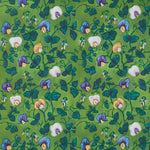 Sweet Pea Green Wallpaper