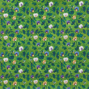 Sweet Pea Green Wallpaper