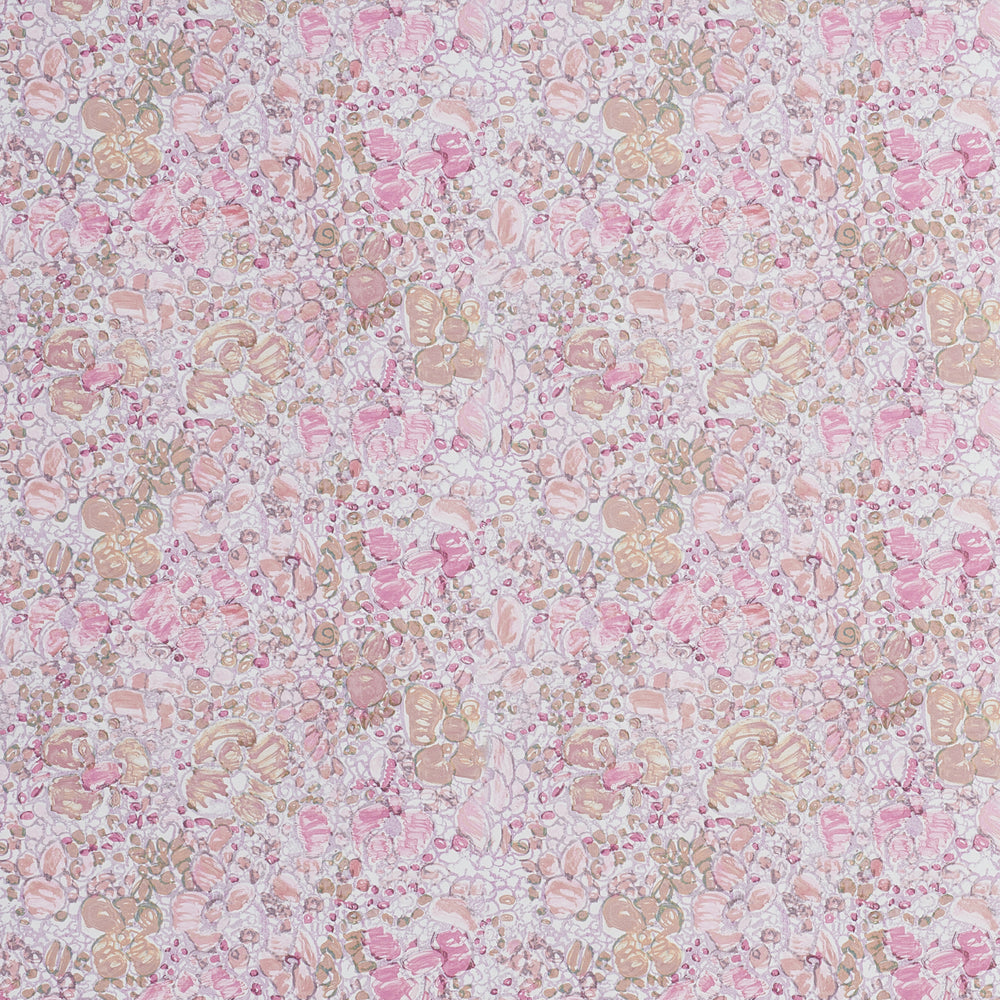 Tea Time Dusty Pink Wallpaper