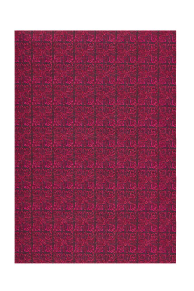 Magenta Tiles Wrapping Paper