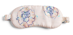 Phoebe Flower Pink Eye Mask