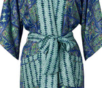 Silk Tunisian Tile Border Robe